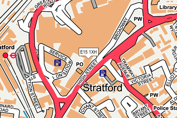 E15 1XH map - OS OpenMap – Local (Ordnance Survey) E15 1XH map - OS OpenMap – Local (Ordnance Survey)