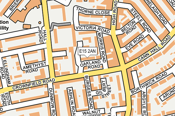 E15 2AN map - OS OpenMap – Local (Ordnance Survey) E15 2AN map - OS OpenMap – Local (Ordnance Survey)
