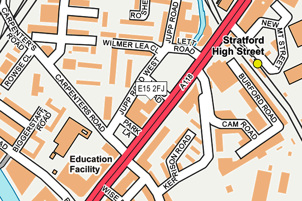 E15 2FJ map - OS OpenMap – Local (Ordnance Survey) E15 2FJ map - OS OpenMap – Local (Ordnance Survey)