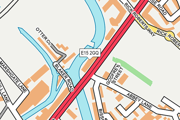 E15 2GQ map - OS OpenMap – Local (Ordnance Survey) E15 2GQ map - OS OpenMap – Local (Ordnance Survey)