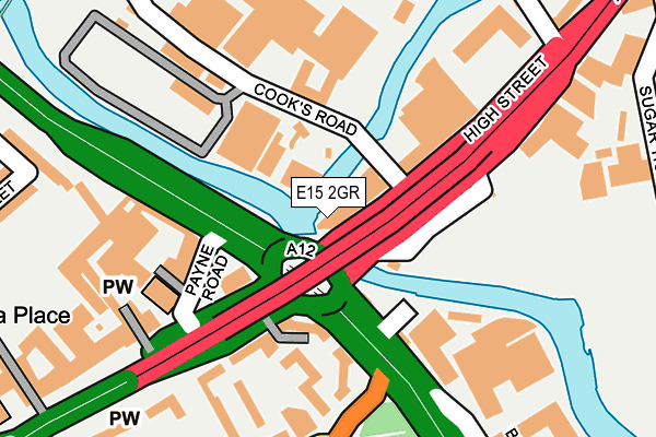 E15 2GR map - OS OpenMap – Local (Ordnance Survey) E15 2GR map - OS OpenMap – Local (Ordnance Survey)