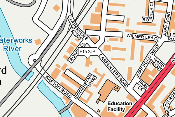 E15 2JP map - OS OpenMap – Local (Ordnance Survey) E15 2JP map - OS OpenMap – Local (Ordnance Survey)