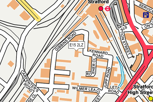 E15 2LZ map - OS OpenMap – Local (Ordnance Survey) E15 2LZ map - OS OpenMap – Local (Ordnance Survey)