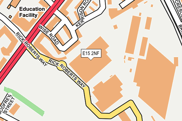E15 2NF map - OS OpenMap – Local (Ordnance Survey) E15 2NF map - OS OpenMap – Local (Ordnance Survey)