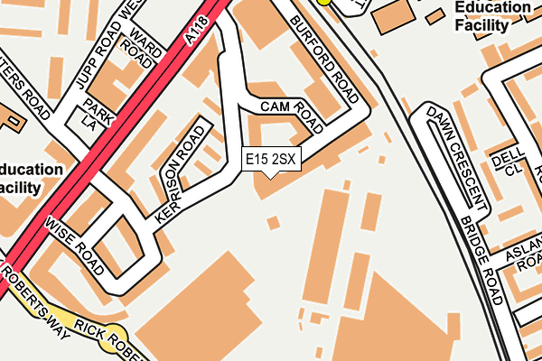 E15 2SX map - OS OpenMap – Local (Ordnance Survey) E15 2SX map - OS OpenMap – Local (Ordnance Survey)
