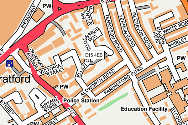 E15 4EB map - OS OpenMap – Local (Ordnance Survey) E15 4EB map - OS OpenMap – Local (Ordnance Survey)