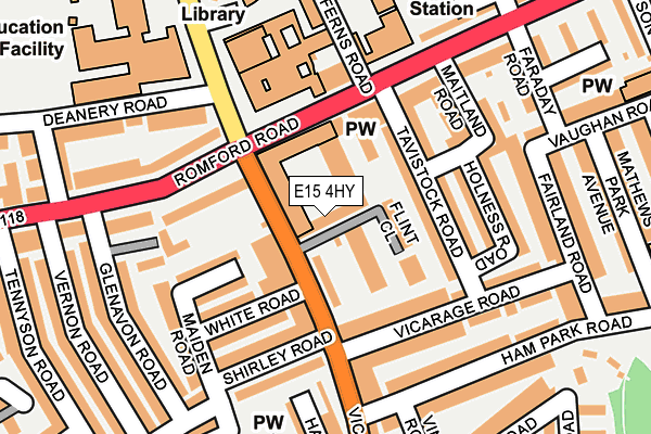 E15 4HY map - OS OpenMap – Local (Ordnance Survey) E15 4HY map - OS OpenMap – Local (Ordnance Survey)