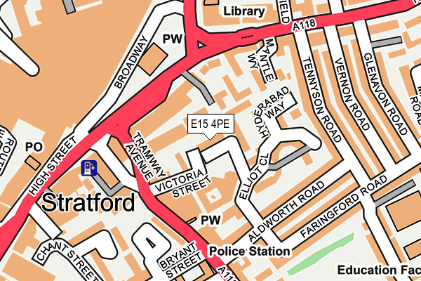 E15 4PE map - OS OpenMap – Local (Ordnance Survey) E15 4PE map - OS OpenMap – Local (Ordnance Survey)