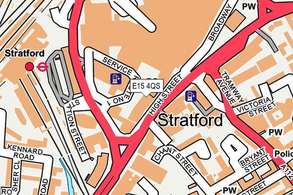E15 4QS map - OS OpenMap – Local (Ordnance Survey) E15 4QS map - OS OpenMap – Local (Ordnance Survey)