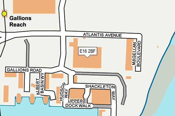 E16 2BF map - OS OpenMap – Local (Ordnance Survey) E16 2BF map - OS OpenMap – Local (Ordnance Survey)