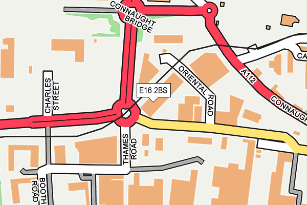 E16 2BS map - OS OpenMap – Local (Ordnance Survey) E16 2BS map - OS OpenMap – Local (Ordnance Survey)