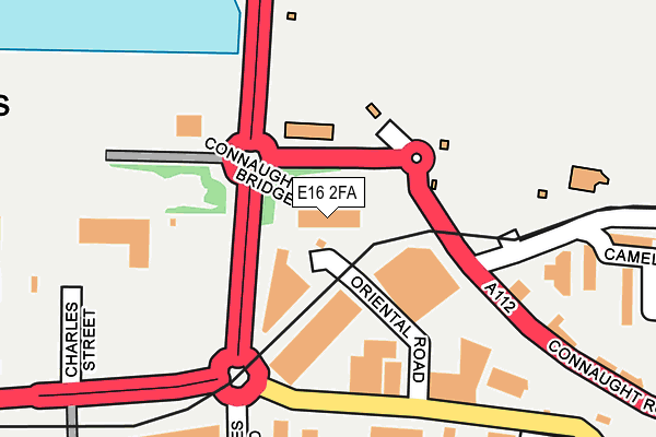 E16 2FA map - OS OpenMap – Local (Ordnance Survey) E16 2FA map - OS OpenMap – Local (Ordnance Survey)