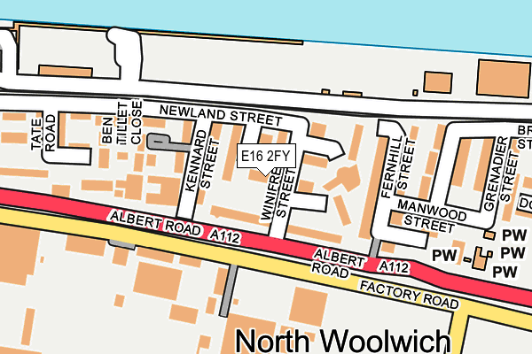 E16 2FY map - OS OpenMap – Local (Ordnance Survey) E16 2FY map - OS OpenMap – Local (Ordnance Survey)