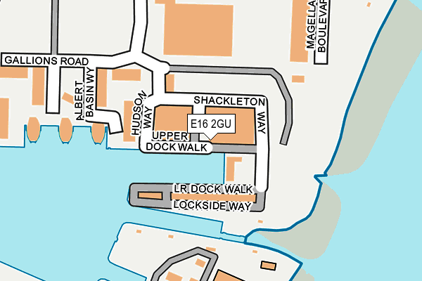 E16 2GU map - OS OpenMap – Local (Ordnance Survey) E16 2GU map - OS OpenMap – Local (Ordnance Survey)