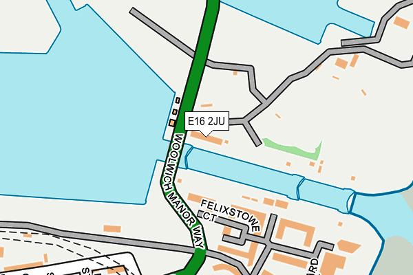 E16 2JU map - OS OpenMap – Local (Ordnance Survey) E16 2JU map - OS OpenMap – Local (Ordnance Survey)