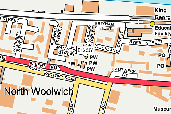 E16 2JY map - OS OpenMap – Local (Ordnance Survey) E16 2JY map - OS OpenMap – Local (Ordnance Survey)