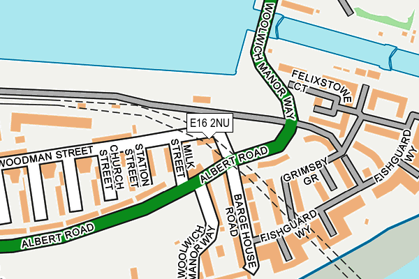 E16 2NU map - OS OpenMap – Local (Ordnance Survey) E16 2NU map - OS OpenMap – Local (Ordnance Survey)