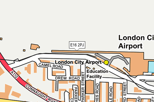 E16 2PJ map - OS OpenMap – Local (Ordnance Survey) E16 2PJ map - OS OpenMap – Local (Ordnance Survey)