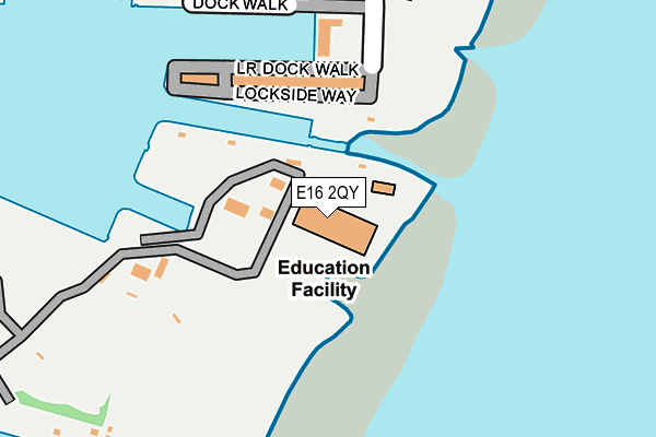 E16 2QY map - OS OpenMap – Local (Ordnance Survey) E16 2QY map - OS OpenMap – Local (Ordnance Survey)
