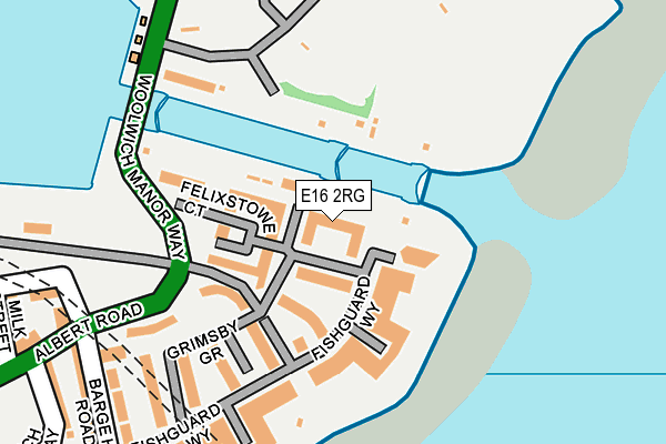 E16 2RG map - OS OpenMap – Local (Ordnance Survey) E16 2RG map - OS OpenMap – Local (Ordnance Survey)