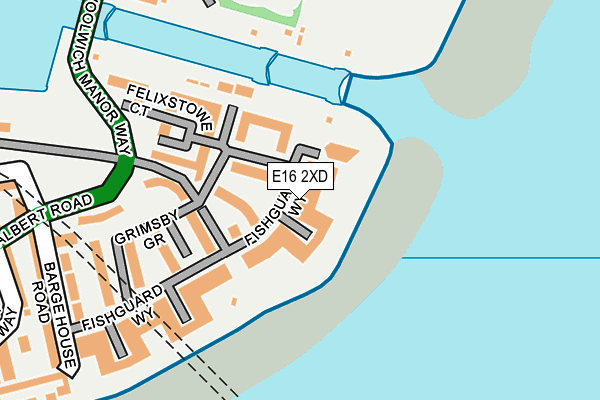 E16 2XD map - OS OpenMap – Local (Ordnance Survey) E16 2XD map - OS OpenMap – Local (Ordnance Survey)