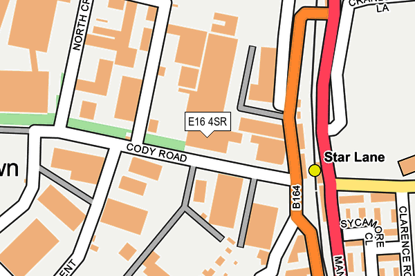 E16 4SR map - OS OpenMap – Local (Ordnance Survey) E16 4SR map - OS OpenMap – Local (Ordnance Survey)