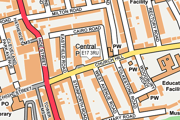 E17 3RU map - OS OpenMap – Local (Ordnance Survey) E17 3RU map - OS OpenMap – Local (Ordnance Survey)