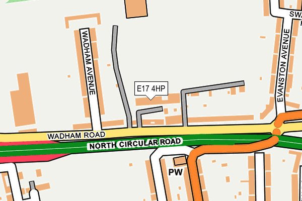 E17 4HP map - OS OpenMap – Local (Ordnance Survey) E17 4HP map - OS OpenMap – Local (Ordnance Survey)