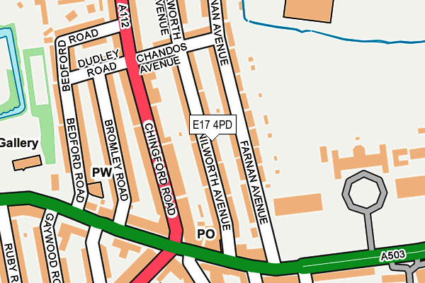 E17 4PD map - OS OpenMap – Local (Ordnance Survey) E17 4PD map - OS OpenMap – Local (Ordnance Survey)