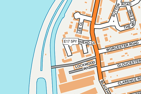 E17 5PY map - OS OpenMap – Local (Ordnance Survey) E17 5PY map - OS OpenMap – Local (Ordnance Survey)