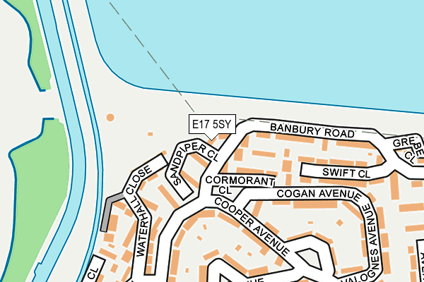 E17 5SY map - OS OpenMap – Local (Ordnance Survey) E17 5SY map - OS OpenMap – Local (Ordnance Survey)