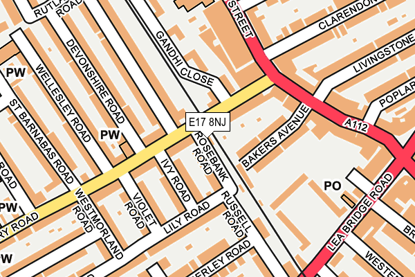 E17 8NJ map - OS OpenMap – Local (Ordnance Survey) E17 8NJ map - OS OpenMap – Local (Ordnance Survey)