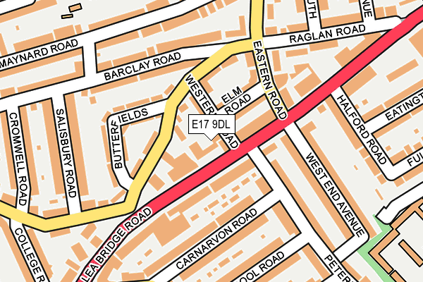 E17 9DL map - OS OpenMap – Local (Ordnance Survey) E17 9DL map - OS OpenMap – Local (Ordnance Survey)