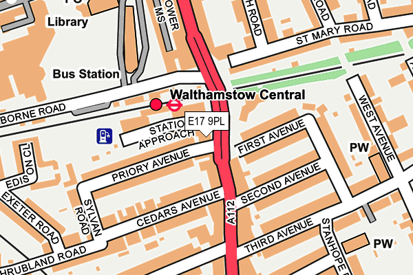 E17 9PL map - OS OpenMap – Local (Ordnance Survey) E17 9PL map - OS OpenMap – Local (Ordnance Survey)