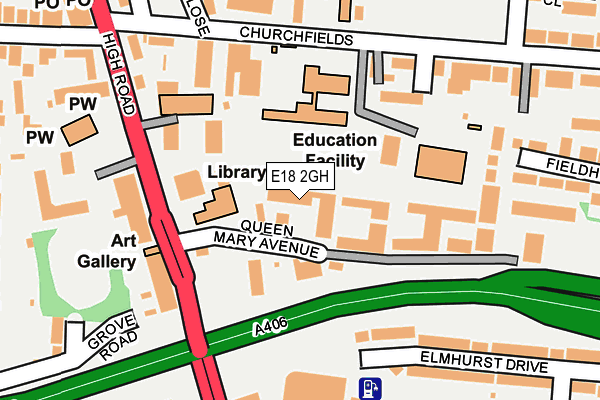 E18 2GH map - OS OpenMap – Local (Ordnance Survey) E18 2GH map - OS OpenMap – Local (Ordnance Survey)