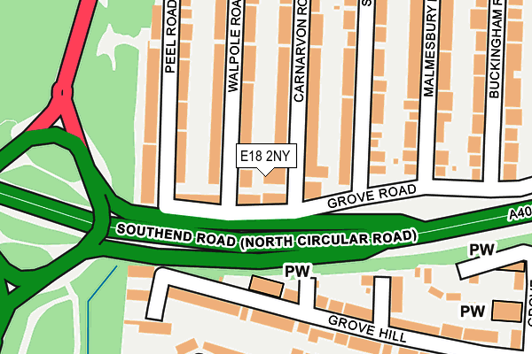 E18 2NY map - OS OpenMap – Local (Ordnance Survey) E18 2NY map - OS OpenMap – Local (Ordnance Survey)