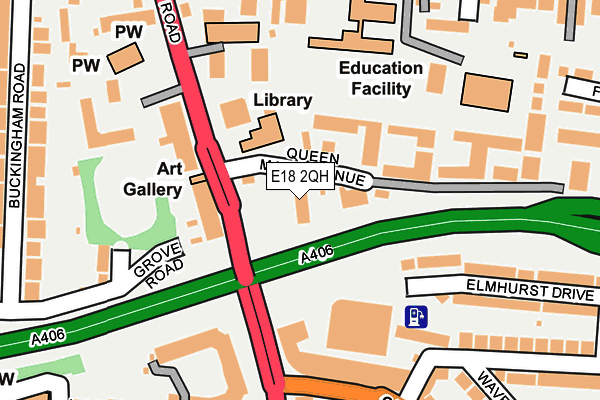 E18 2QH map - OS OpenMap – Local (Ordnance Survey) E18 2QH map - OS OpenMap – Local (Ordnance Survey)
