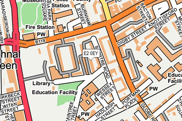 E2 0EY map - OS OpenMap – Local (Ordnance Survey) E2 0EY map - OS OpenMap – Local (Ordnance Survey)