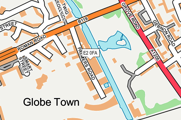 E2 0FA map - OS OpenMap – Local (Ordnance Survey) E2 0FA map - OS OpenMap – Local (Ordnance Survey)