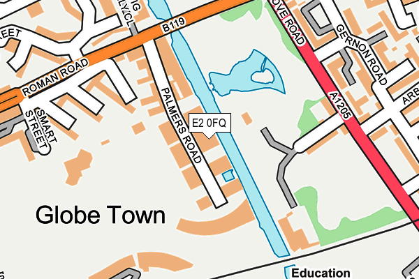 E2 0FQ map - OS OpenMap – Local (Ordnance Survey) E2 0FQ map - OS OpenMap – Local (Ordnance Survey)