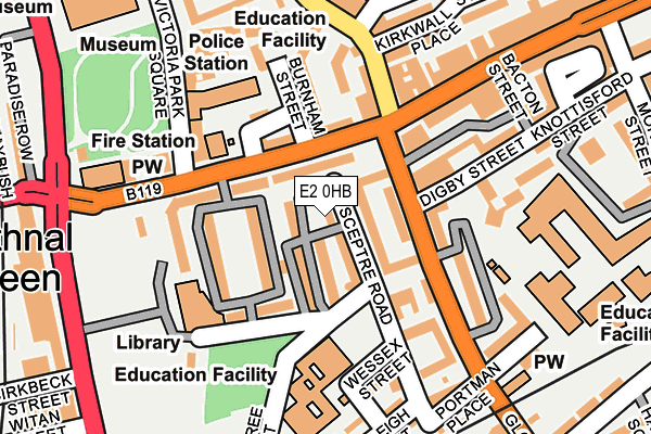 E2 0HB map - OS OpenMap – Local (Ordnance Survey) E2 0HB map - OS OpenMap – Local (Ordnance Survey)
