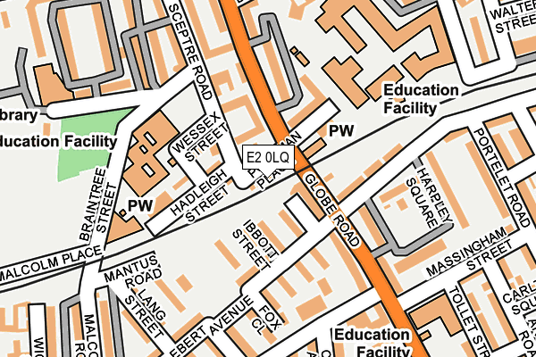 E2 0LQ map - OS OpenMap – Local (Ordnance Survey) E2 0LQ map - OS OpenMap – Local (Ordnance Survey)