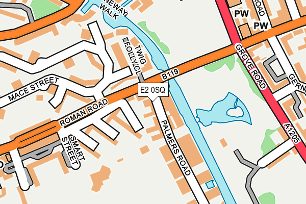 E2 0SQ map - OS OpenMap – Local (Ordnance Survey) E2 0SQ map - OS OpenMap – Local (Ordnance Survey)
