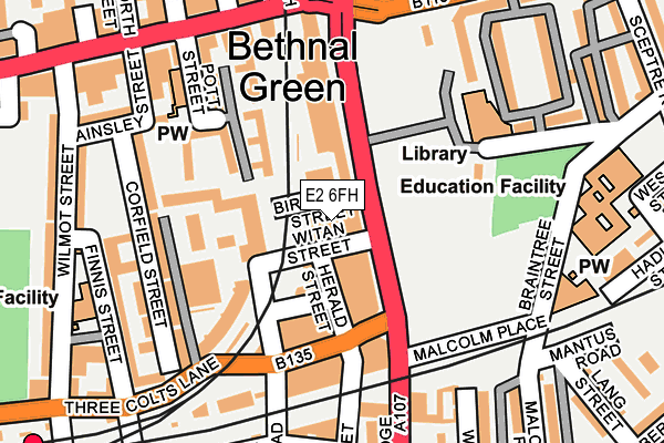E2 6FH map - OS OpenMap – Local (Ordnance Survey) E2 6FH map - OS OpenMap – Local (Ordnance Survey)