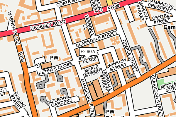 E2 6GA map - OS OpenMap – Local (Ordnance Survey) E2 6GA map - OS OpenMap – Local (Ordnance Survey)