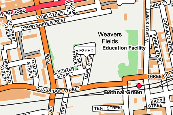 E2 6HD map - OS OpenMap – Local (Ordnance Survey) E2 6HD map - OS OpenMap – Local (Ordnance Survey)