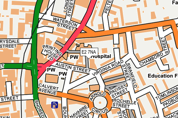 E2 7NA map - OS OpenMap – Local (Ordnance Survey) E2 7NA map - OS OpenMap – Local (Ordnance Survey)