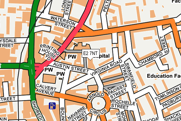 E2 7NT map - OS OpenMap – Local (Ordnance Survey) E2 7NT map - OS OpenMap – Local (Ordnance Survey)