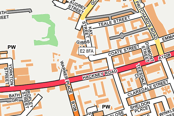 E2 8FA map - OS OpenMap – Local (Ordnance Survey) E2 8FA map - OS OpenMap – Local (Ordnance Survey)