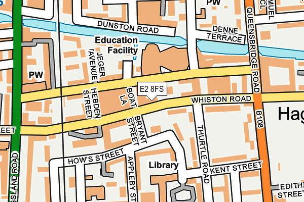 E2 8FS map - OS OpenMap – Local (Ordnance Survey) E2 8FS map - OS OpenMap – Local (Ordnance Survey)